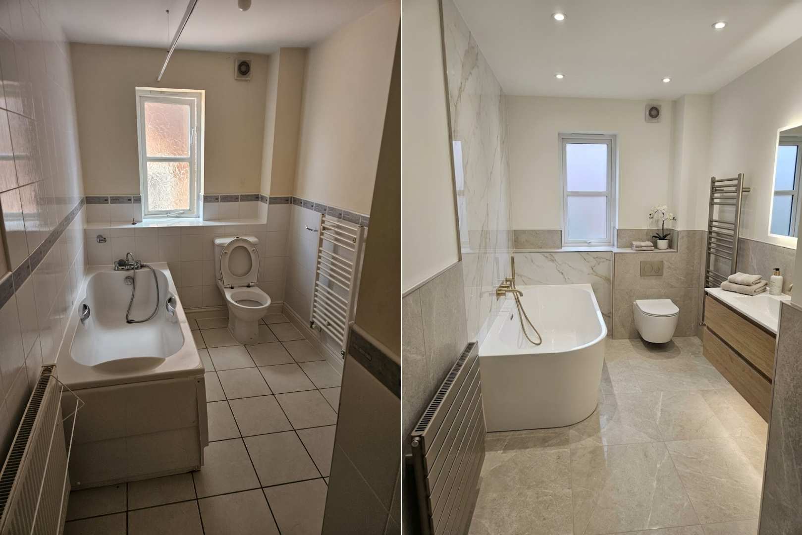 Bathroom renovation in Cambridge